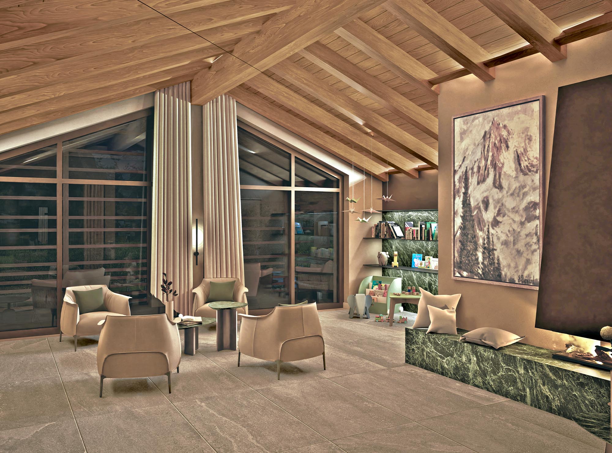 sala lettura notturna